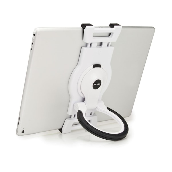 Universal Tablet Multistand, Multifunction Ring-Stand, White